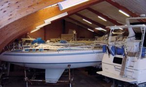 Opbevaring og værksted på dit bådeværft Sønderborg